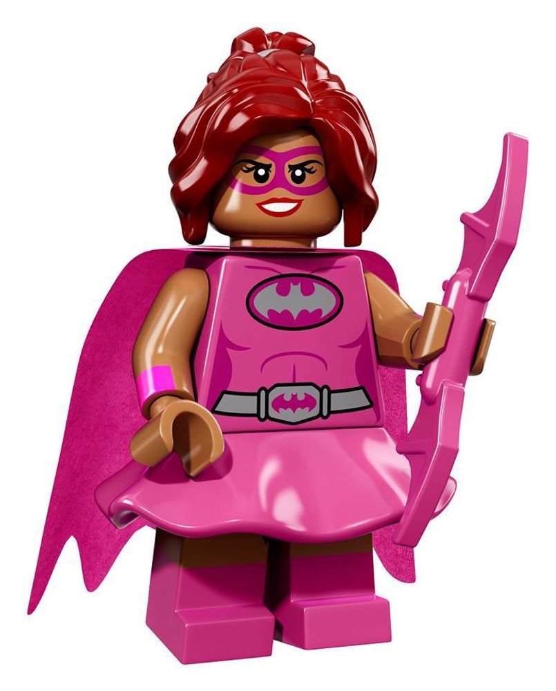 Минифигурка LEGO 71017 - 10     Розовая сила Бэтгёрл