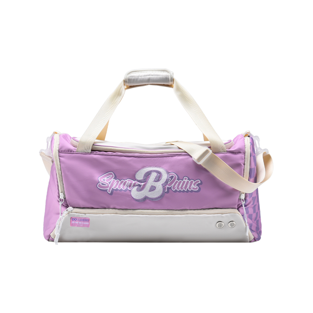 8atheist Polyester Basketball Bag, Crossbody Bag, Handbag Large Unisex Beige Pink
