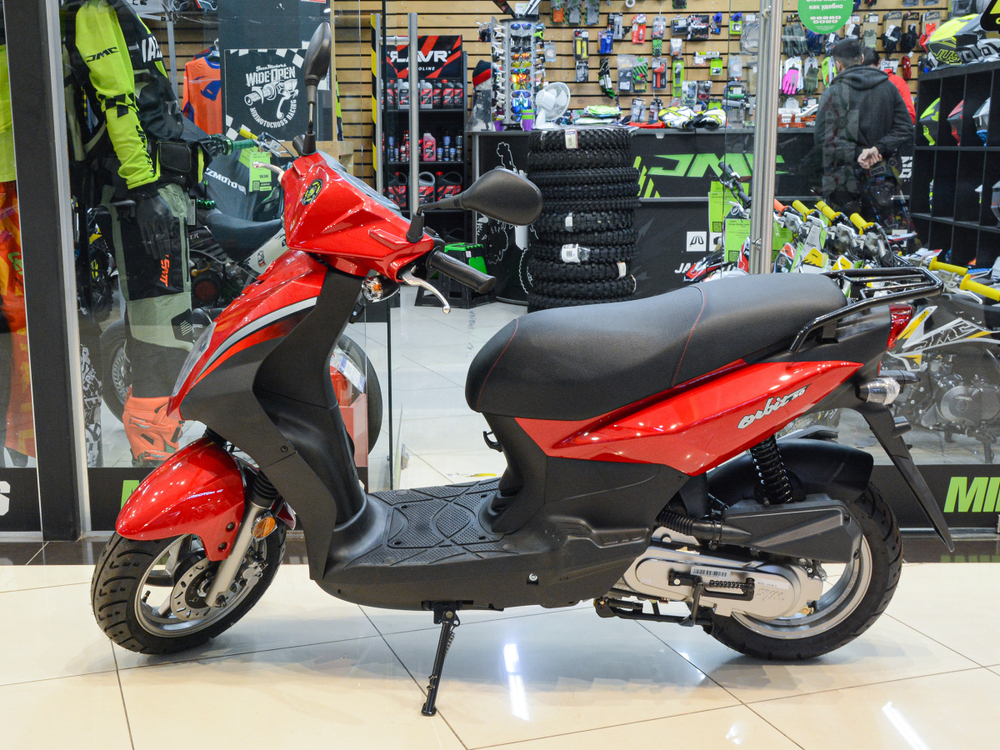 Скутер SYM ORBIT 50cc Красный