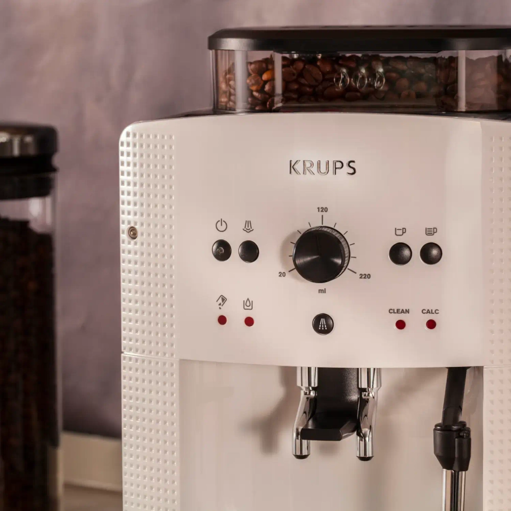 Автоматическая кофемашина KRUPS ESSENTIAL ROMA WHITE EA810570