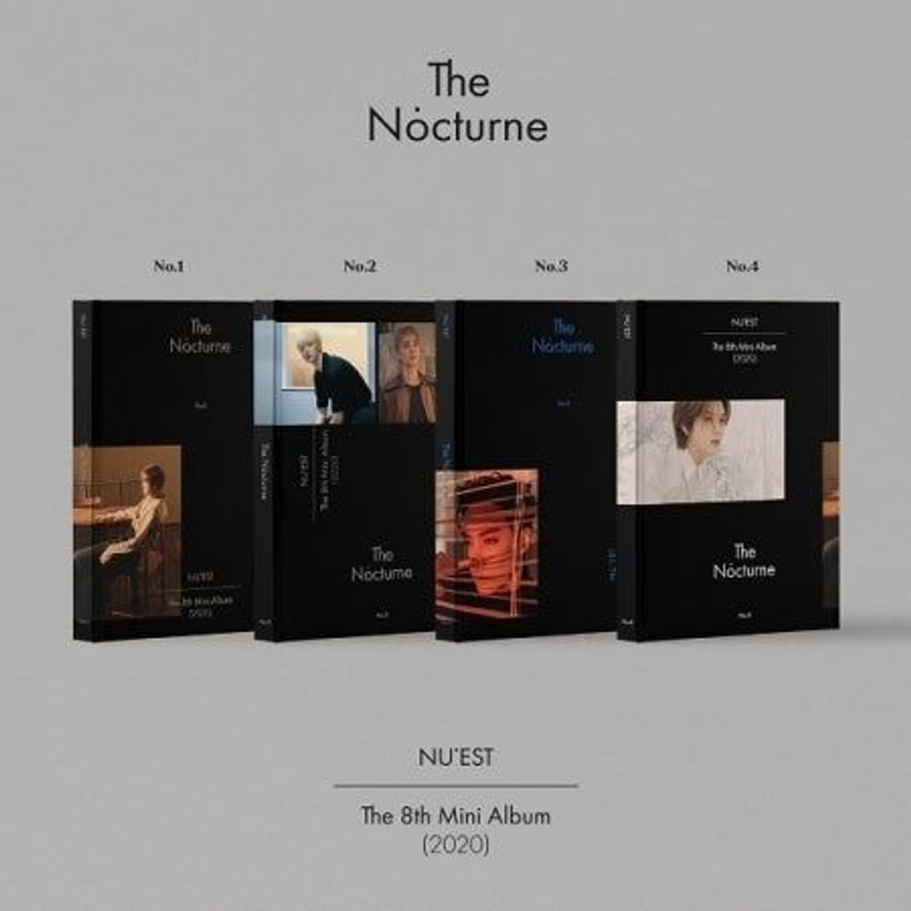 Альбом NU'EST - The Nocturne 8th Mini Album RANDOM Version