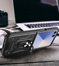 Чехол с кольцом Bumper Case для Samsung Galaxy Z Flip 7