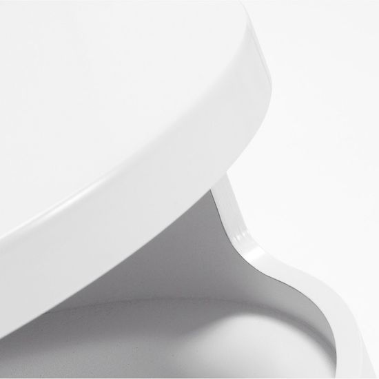 Столик Bruk с полкой белый Испания