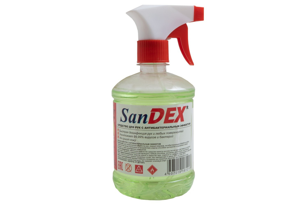 Средство для рук SanDex 0,5л ТР (пэт/т)