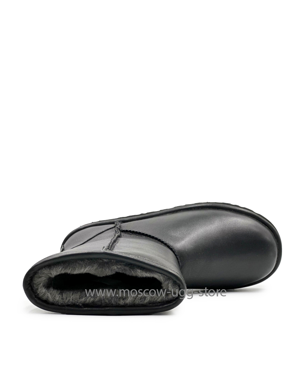 CLASSIC SHORT LEATHER-black