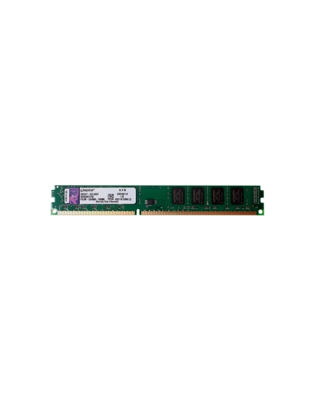Оперативная память Kingston DDR3 DIMM 4GB (PC3-12800) 1600MHz KVR16N11 / 4 16 chips