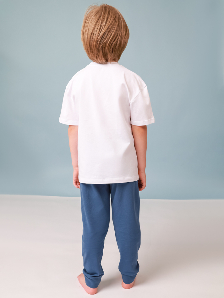 8657 Пижама из хлопка Mini-kids