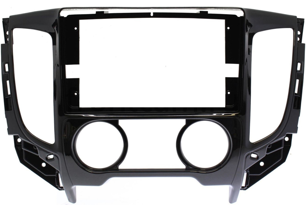 Магнитола для Mitsubishi L200 2015-2024 (кондиционер), FIAT Fullback - Teyes LUX ONE ROUND монитор 12.3" 2K QLED на Android 10, CarPlay, 4G SIM-слот