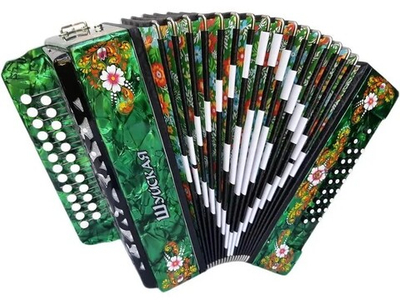 ГАРМОНЬ "ШУЙСКАЯ" (SZ51ХL), ЦВЕТ ЗЕЛЁНЫЙ