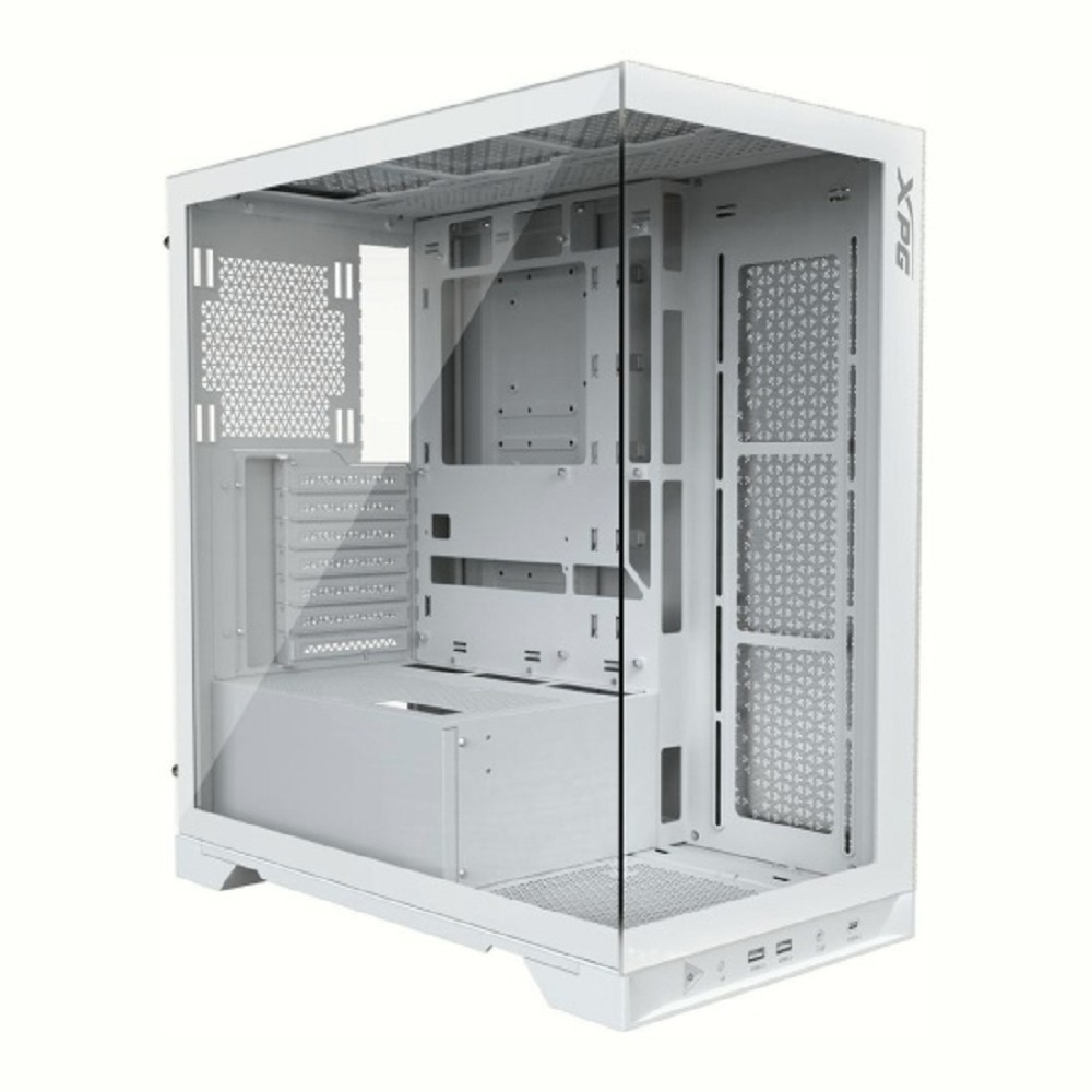 Корпус для компьютера XPG INVADER X WHITE (INVADERXMTWOF-WHCWW) Mid-Tower, Micro-ATX, Mini-ITX, Standard-ATX, USB 3.2 Gen2 Type-A, USB 3.2 Gen2 Type-C, white