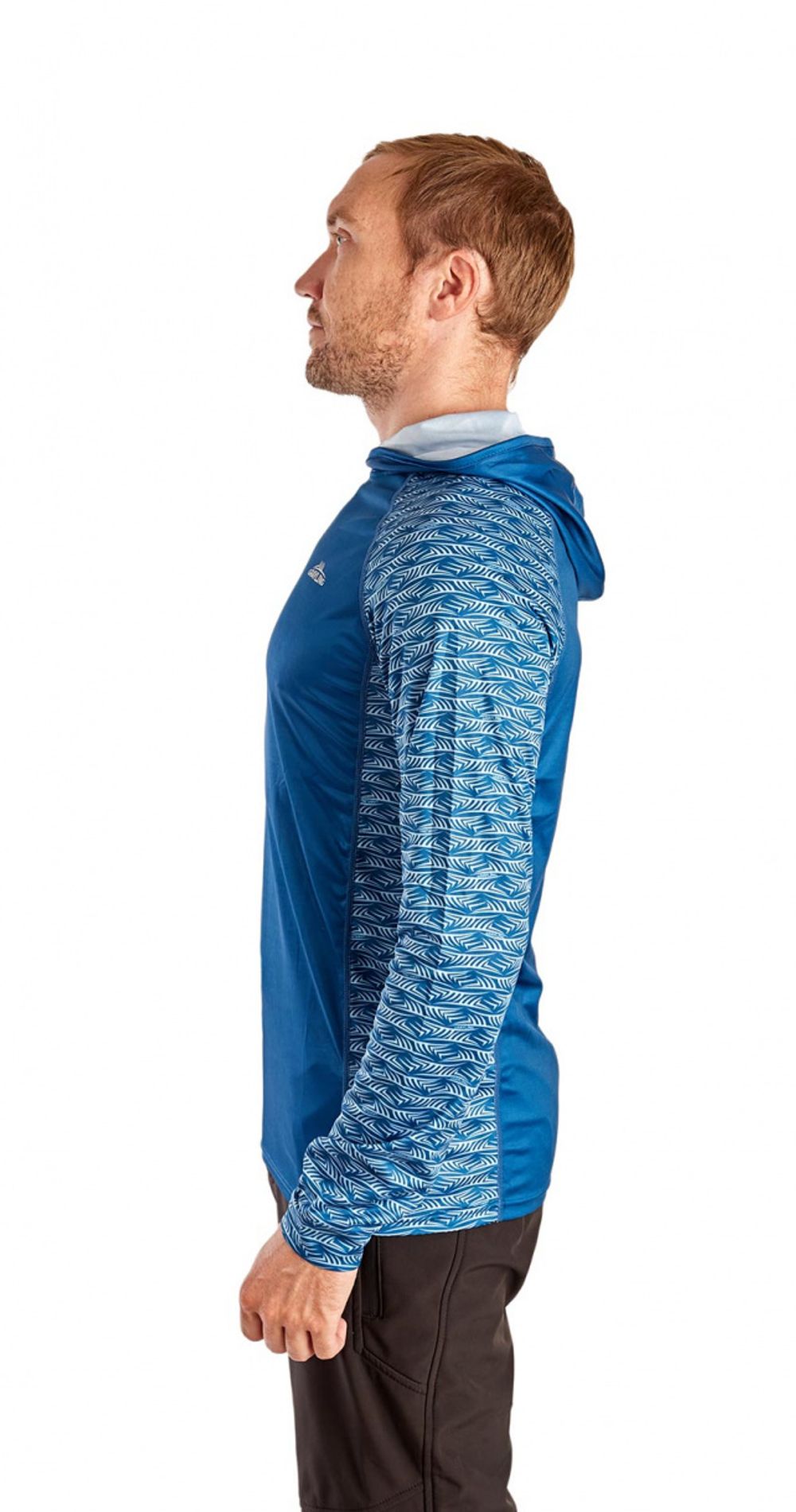 Лонгслив с капюшоном Sargan (Сарган) (волны)