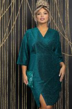 Платье Беатрис (мерцающая бирюза) П11847 LT Collection