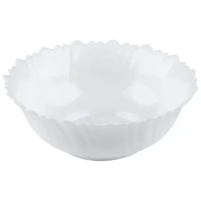 Салатник Dolche Vita, объем 700 мл, опаловое стекло, цвет - белый