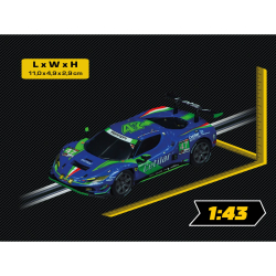 Carrera GO!!! - Ferrari 296 GT3 "Cetilar Racing, No.47" 64243 => Carrera GO!!! - Ferrari 296 GT3 "Cetilar Racing, No.47" 64243