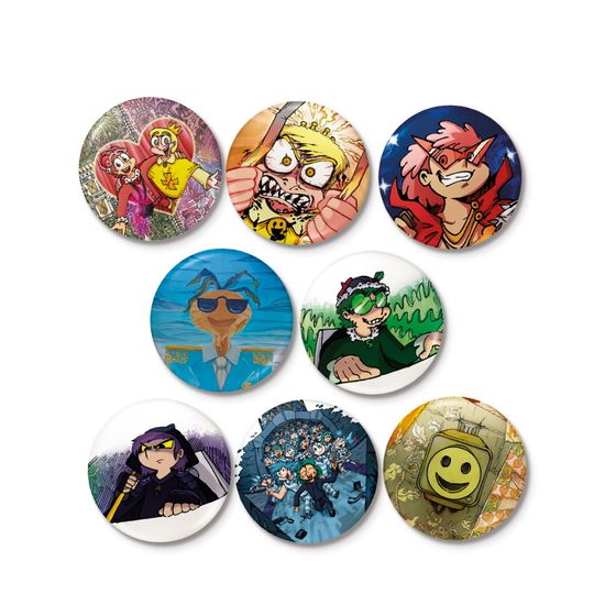 Набор значков "Земля Королей. Червовый том"