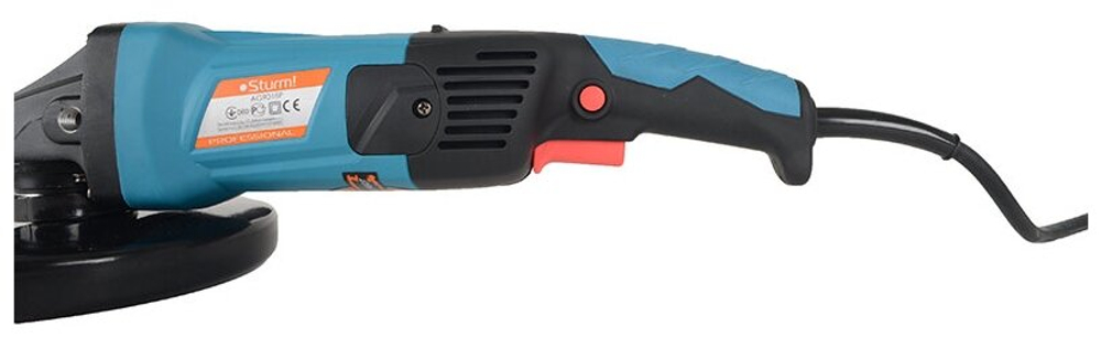 Машина углошлифовальная STURM AG9018Р 180мм,1800Вт ПОВЫШ.ПЫЛЕЗАЩИТА