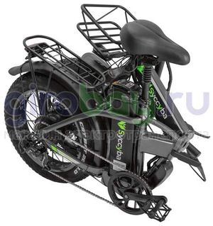 Электровелосипед Syccyba F10 Pro 2025 года (48V/15Ah) - Серый обод фото №14