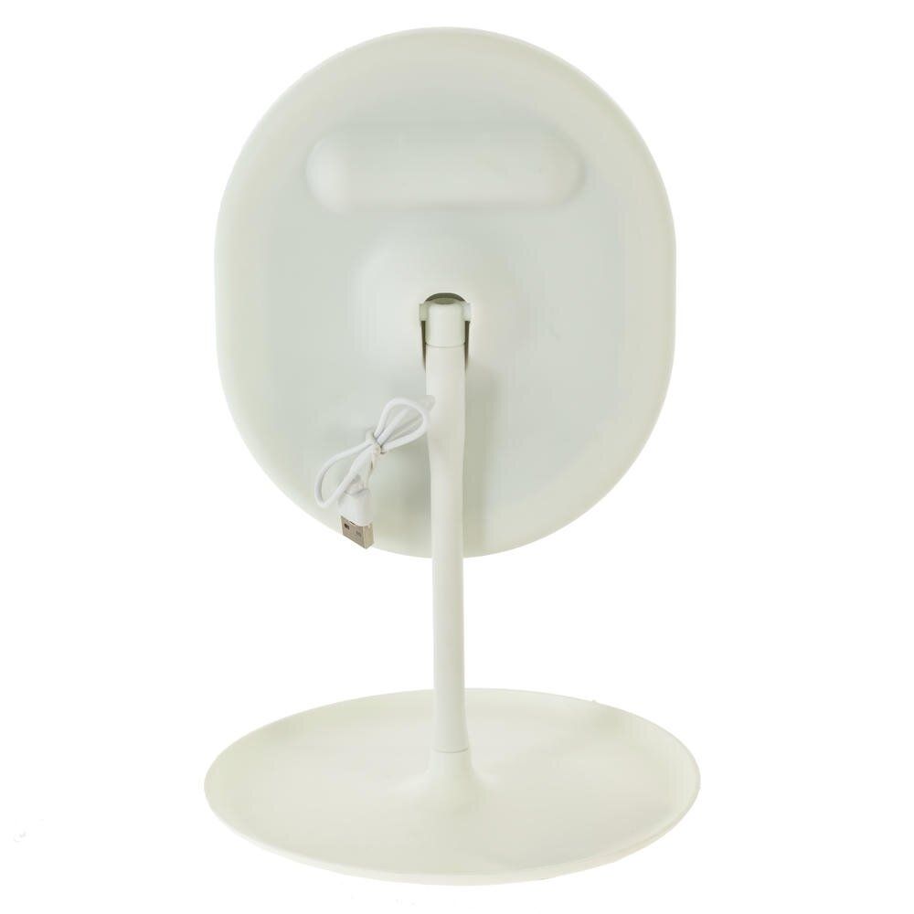 GAEM Зеркало настольное (подсветка USB 0,25м) , L18 W18 H28 см