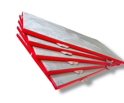 Мат "Гимнастический" для бревна - верх нубук/низ антислип - наполнение поролон - 2x1x0.05м