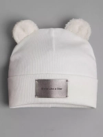 Шапка для мальчика с ушками на осень