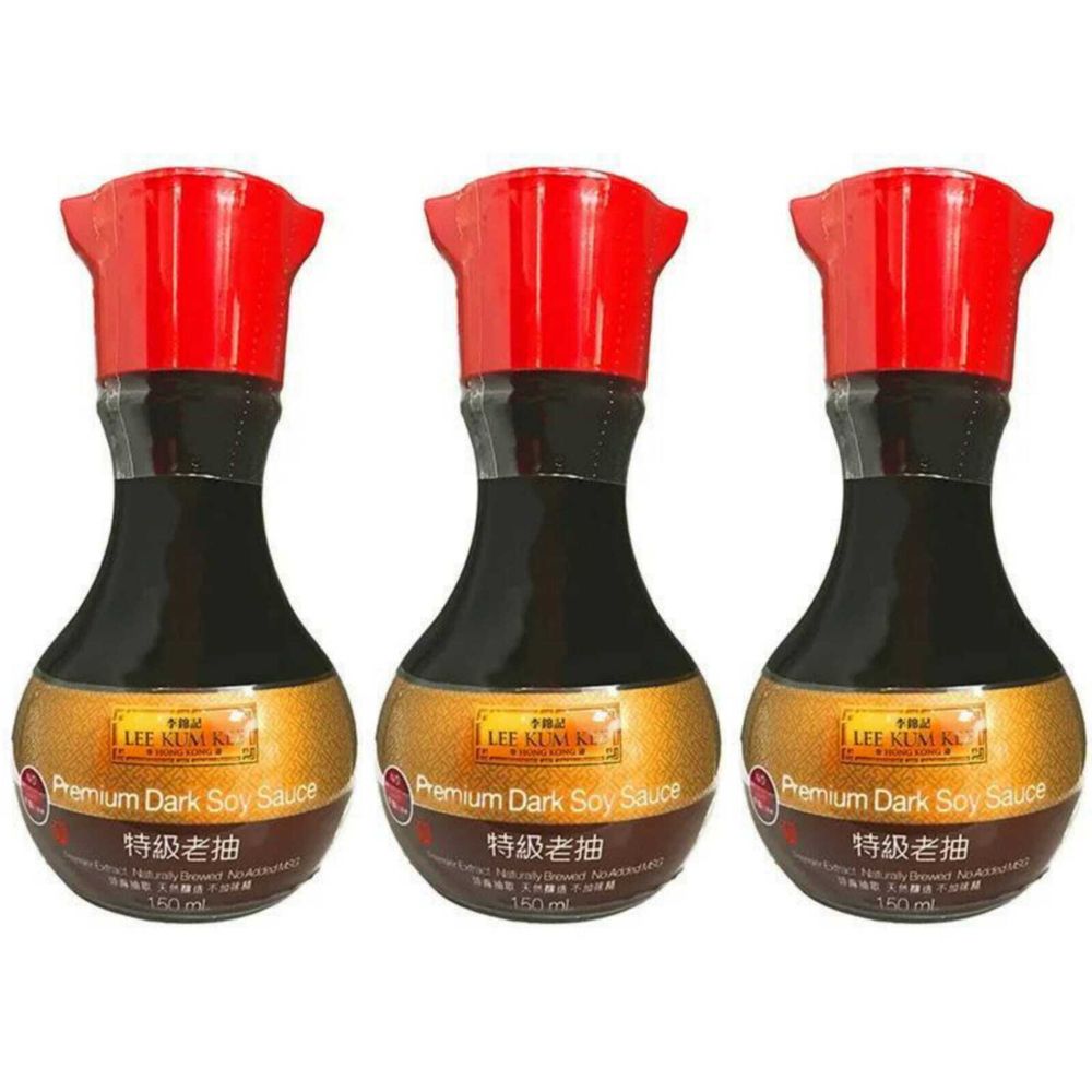Соус соевый темный Lee Kum Kee Premium Dark Soy 150 г 3 шт