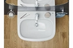 Раковина на полупьедестале Grohe Euro Ceramic 55 белая