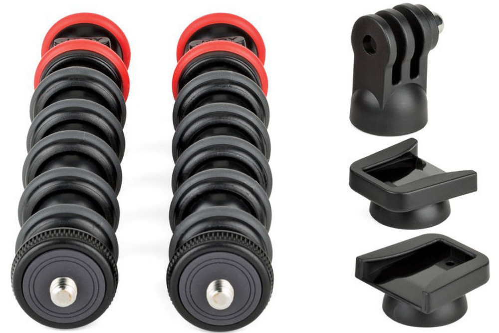 Набор Joby GorillaPod Arm Kit (2 шарнирные ручки и 3 адаптера), черный/серый