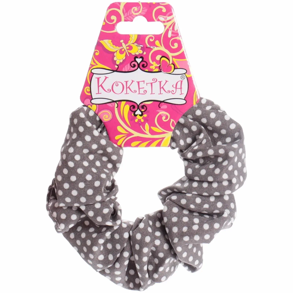 Резинка для волос «Collection School», принт горошек, микс 6 цветов, d-9см●