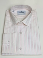 Рубашка с длинным рукавом приталенная