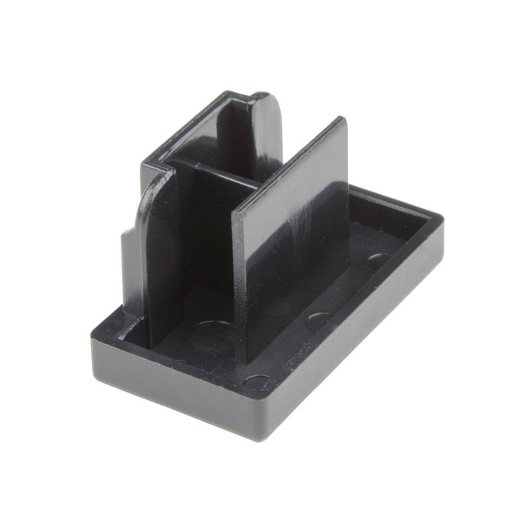 UFB-Q123 C21 BLACK 1 POLYBAG Заглушка торцевая типа R. Черная. ТМ Volpe