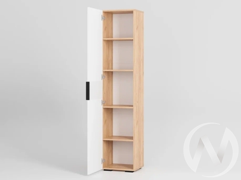 Пенал ПН-01 Прихожая Сандра (крафт/белый; тортуга (M-27)