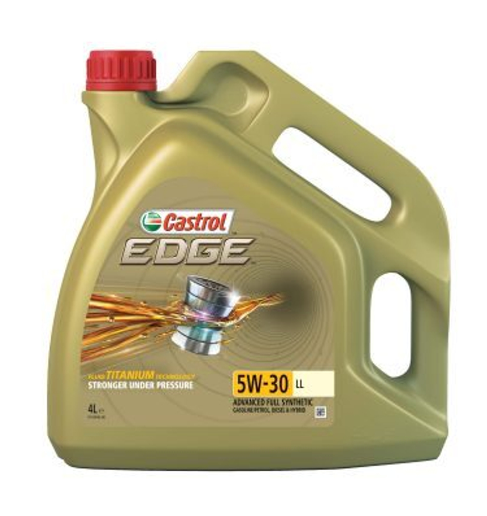Масло моторное Castrol EDGE 5W-30 LL синтетическое 4л / 5W30