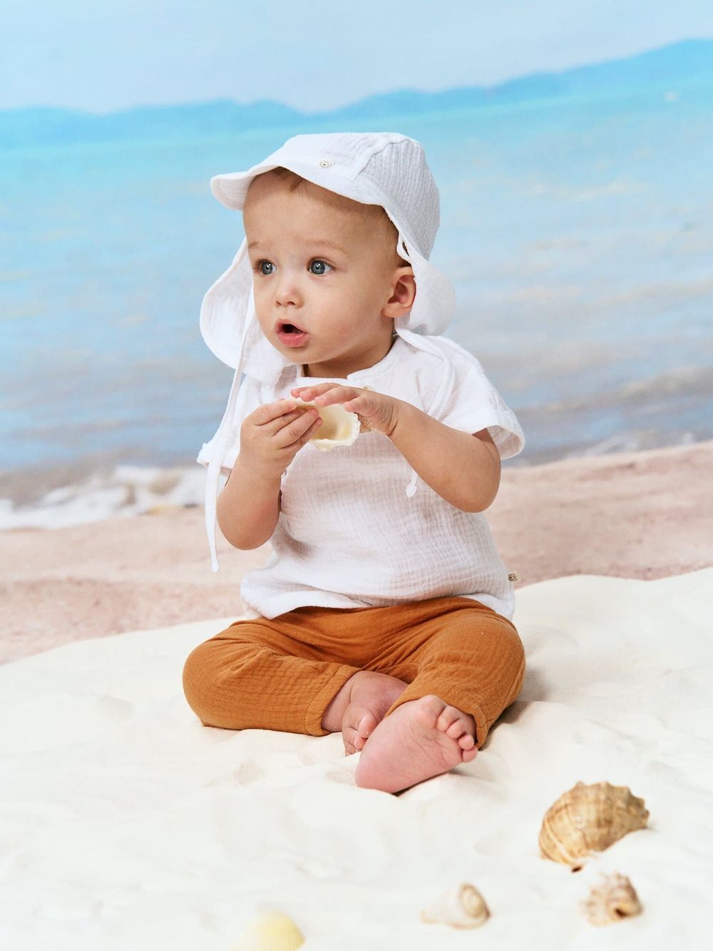 Гаремы муслиновые "Корица" 0+