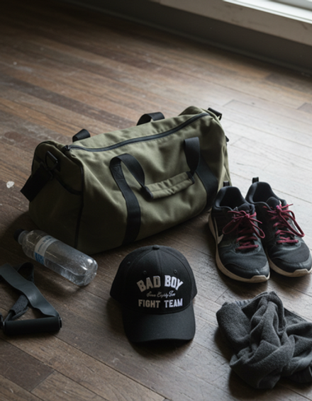 Бейсболка/Кепка Bad Boy Fight Team Black