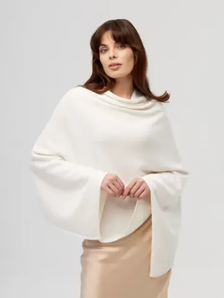 Накидка женская Т028-02 экрю