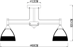 Потолочная люстра Arte Lamp