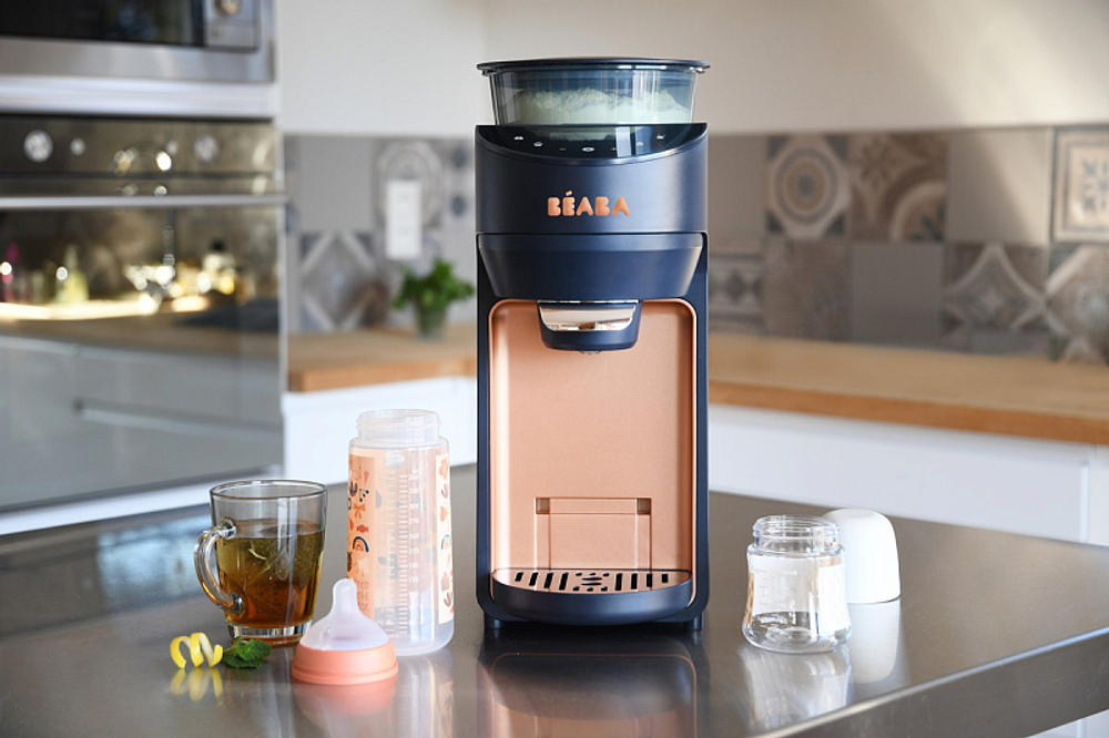 Подогреватель воды и смесей Beaba Milkeo Plus 911722 NIGHT BLUE