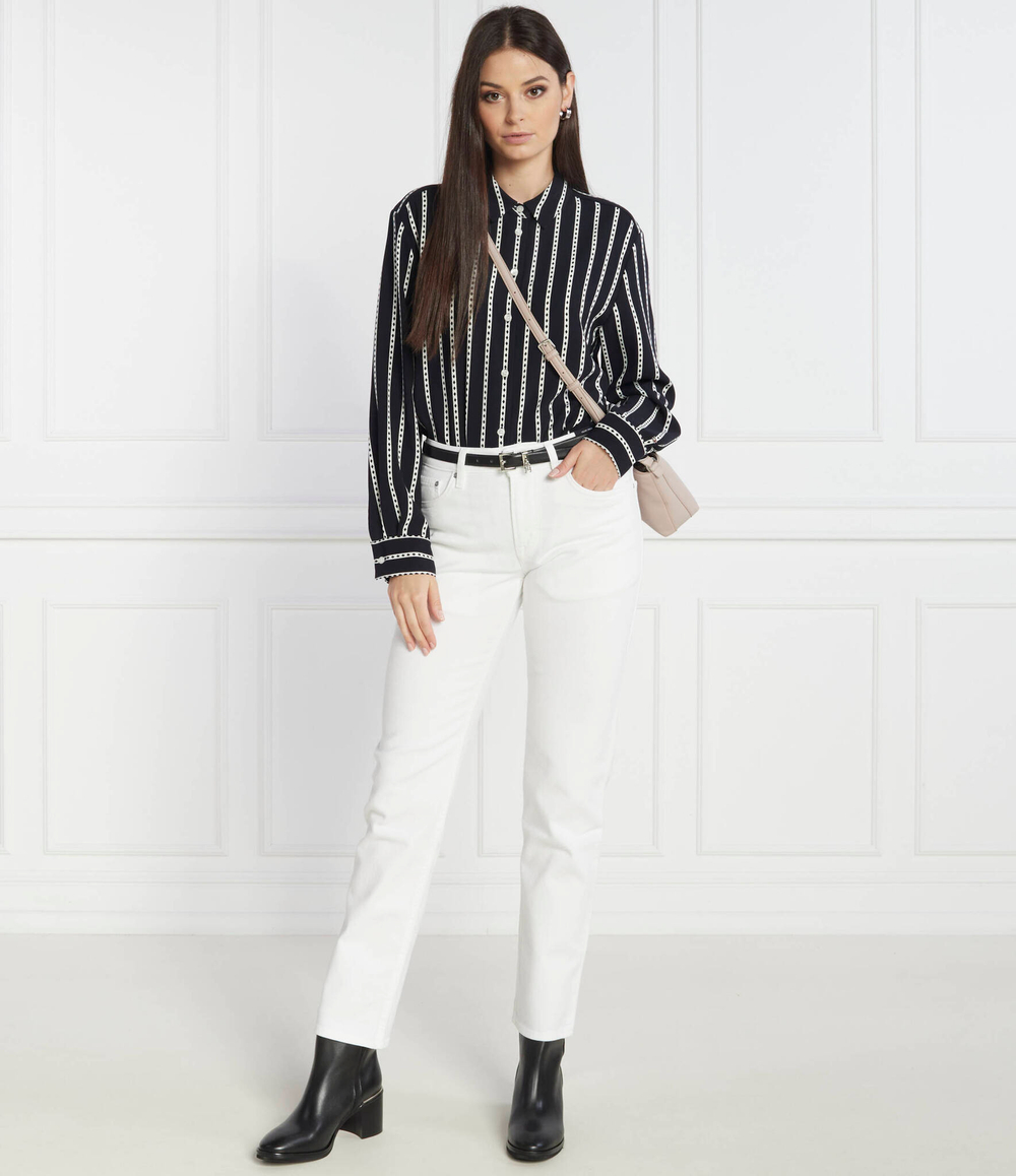 Рубашка ARGYLE Tommy Hilfiger - черный(WW0WW40248)