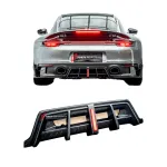 Карбоновый задний диффузор для PORSCHE 911 992.1 CARRERA S 2019–2025