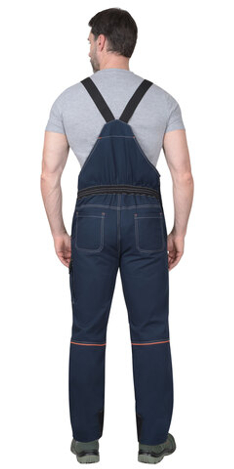 Полукомбинезон "ШАТЛ-РОСС" синий с черным