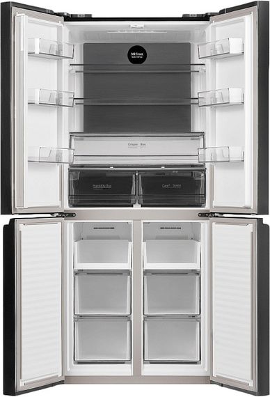 Холодильник MAUNFELD MFF183NFSBE