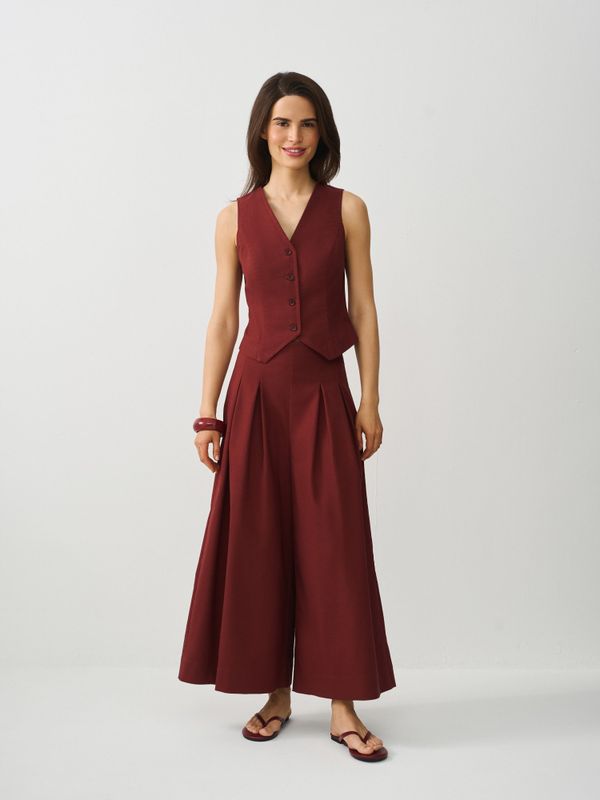 Брюки укороченные 