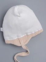 Шапка зимняя с ушками на завязках