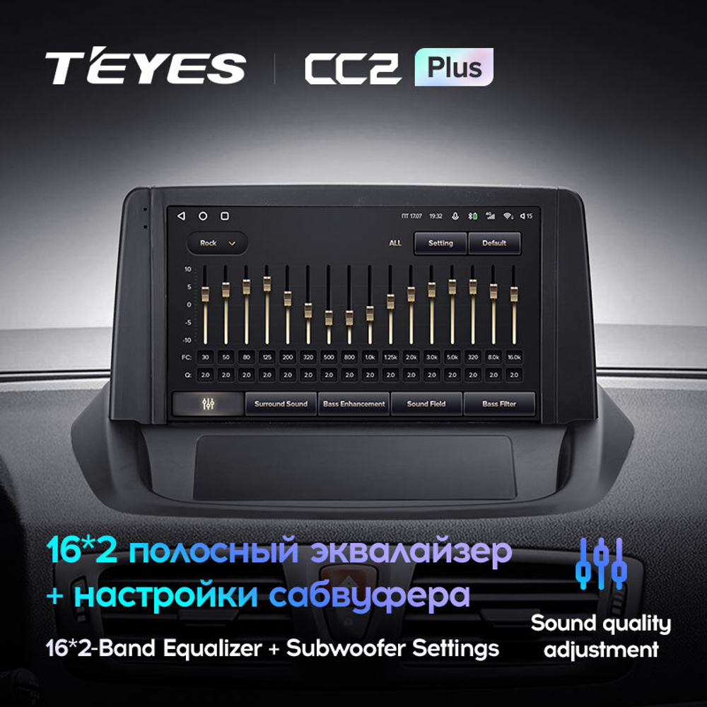 Teyes CC2 Plus 9"для Renault Fluence 1 2009-2017