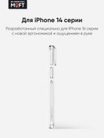 Прозрачный чехол MOFT Snap Case на iPhone 15 Plus