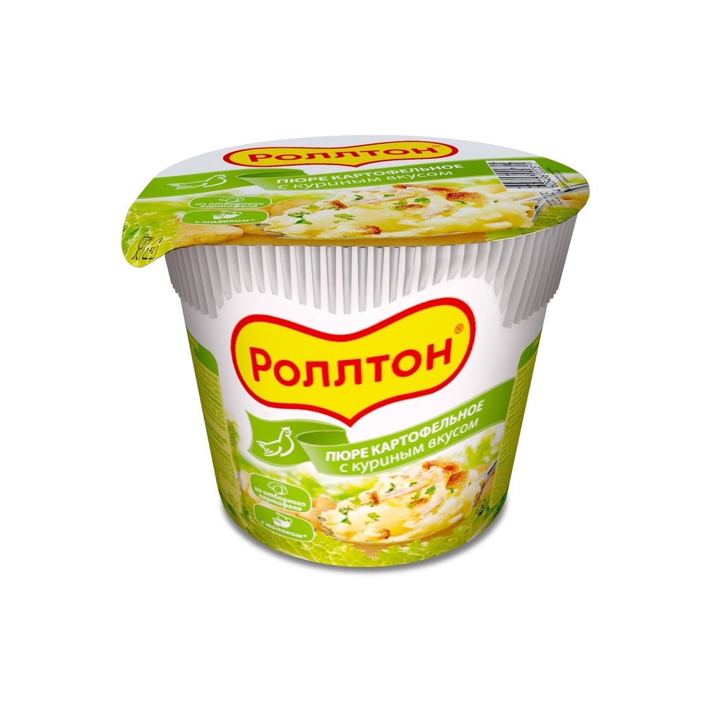 Ролтон Пюре Картофельное с Куриным Вкусом 40гр