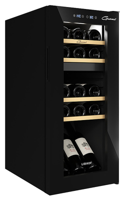 Винный шкаф Libhof Gourmet GMD-15 black черный
