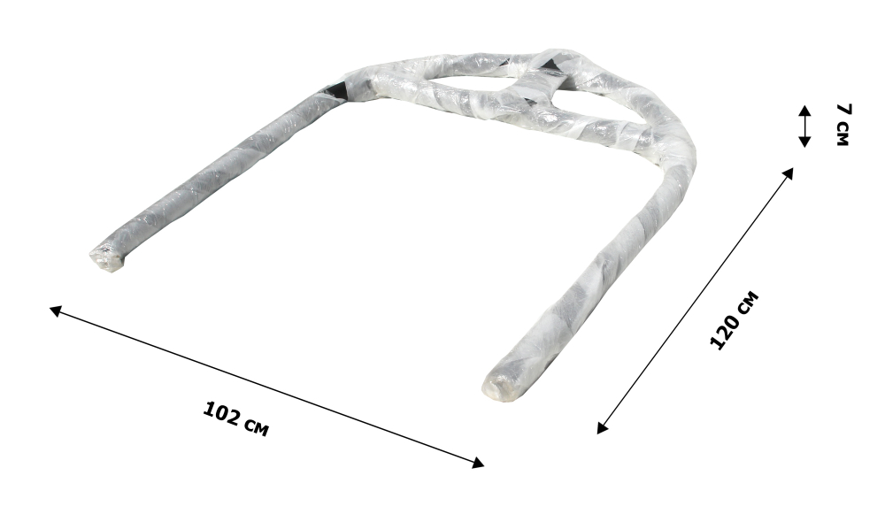 Кресло подвесное Garden Story Шарм (стойка+основание черн, корз.корич-белое, подуш.беж. 3уп. (В))