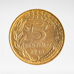 France, 5 Centimes 1980, XF