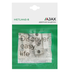 Защелка врезная METLM45-8 WH белый